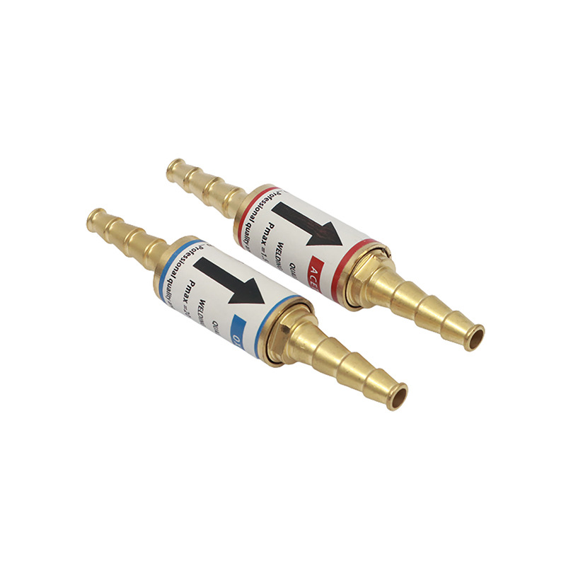 Full Copper Oxygen Acetylene Flashback Arrester Flame Arrestor Safety Valve for Metal Welding Cutting Hoses - Image 4
