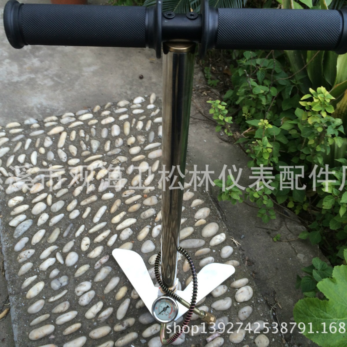 Water-Cooled 3-Stage High Pressure Hand Pump (30MPA 40MPA) Stainless Steel Air Pump for Car/Tire Inflator - Image 4