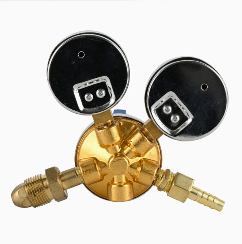 LPG Gas Regulator with Dual Pressure Gauges (0-2.5 MPa & 0-25 MPa) for Propane Acetylene Oxygen Tank - Image 4