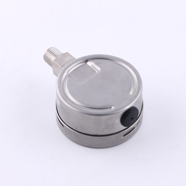 Mini Pressure Gauge Y40K (40mm Dial, 0-1.2 kg/day, Radial Brass Connector) for HVAC Systems - Image 4