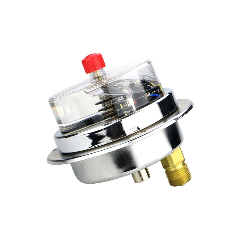 Axial Edge Seismic Electric Contact Pressure Gauge YNXC100ZT with M20*1.5 Thread for Hydraulic Oil Pressure System - Image 4