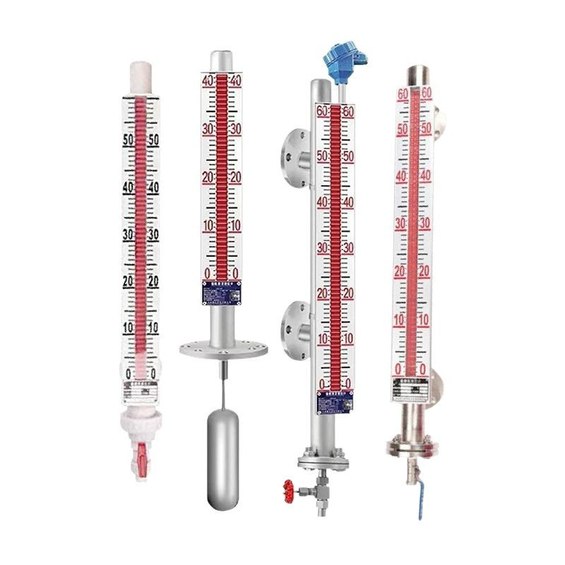 UHY Magnetic Level Gauge Liquid Water Level Meter Indicator with Remote Transmission Stainless Steel Liner Anti-Corrosion - Image 5
