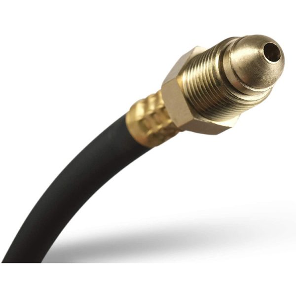 All-Copper American-Style Argon Gas Hose with Protective Sleeve for TIG Welder Pressure Reducer - รูปภาพ 4