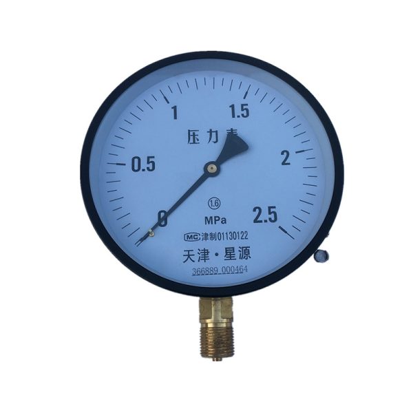Tianjin Xinyuan Y-150 Radial Pressure Gauge (0-2.5 MPa, 1.6 Accuracy) for HVAC Systems, Replaces 366889_000464 - Imagem 5