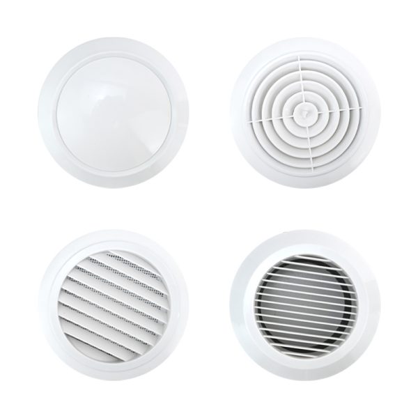 Circular ABS Air Vent Diffuser Grill for HVAC Systems (Adjustable, Multiple Sizes) - Replaces Standard Round Air Outlets - Image 5