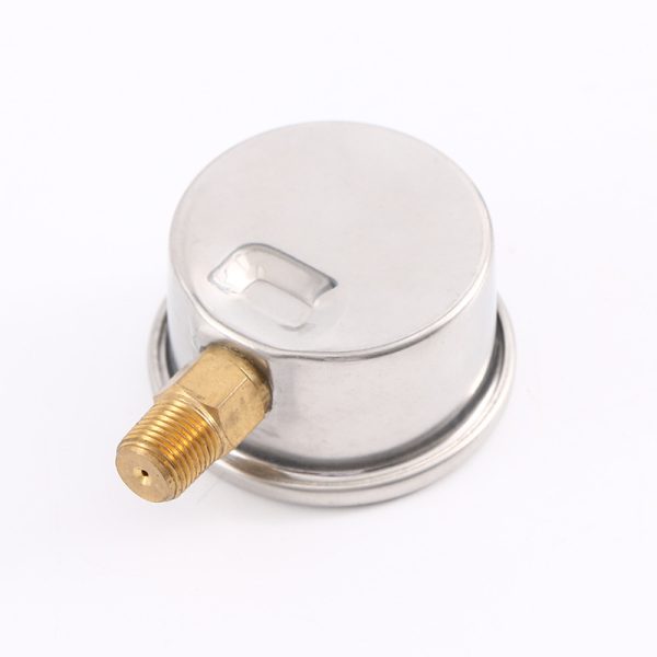 Wholesale Standard Thread Y40L-A Pressure Gauge Vacuum Water Air Pressure Meter Precision High Pressure Meter Pressure Instrument 1/8 1/4 NPT - Gambar 4