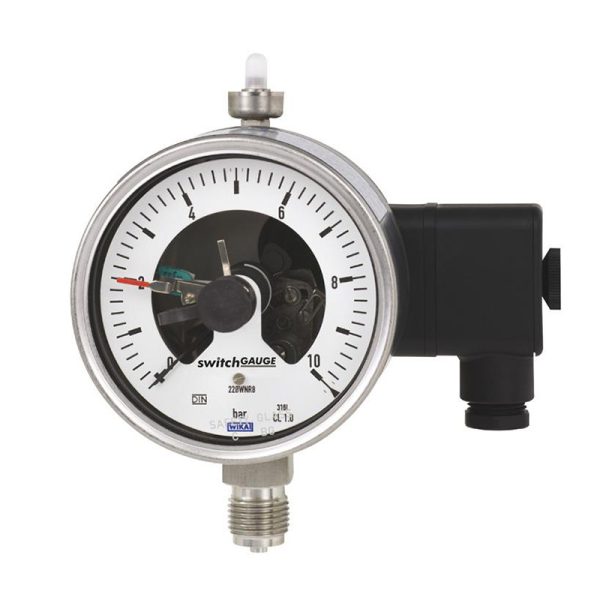 Original WIKA PGS23 Series Electric Contact Pressure Gauge Indicator (DIN G 1/2) for Industrial HVAC Systems - รูปภาพ 5
