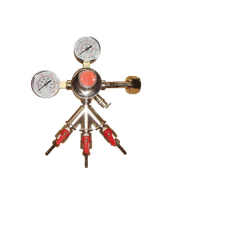 Stainless Steel CO2 Gas Pressure Reducer Regulator Valve with Gauges for Industrial Use Replaces CO2-13E - Image 5