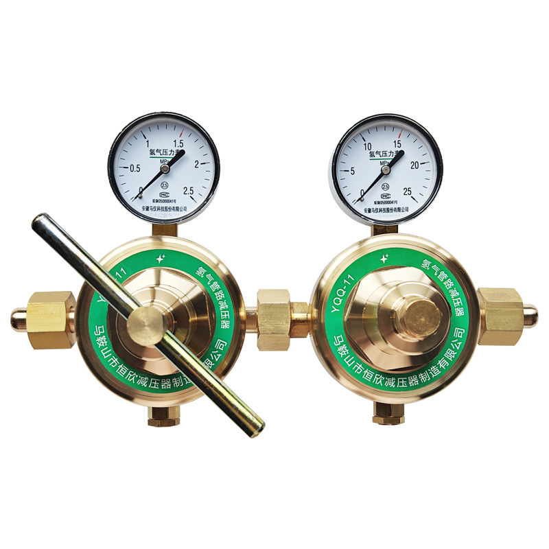 Hydrogen Pressure Reducer YQQ-11 (0-2.5 MPa / 0-25 MPa Output, Dual Gauge) for Hydrogen Gas Pipeline Systems - Image 5