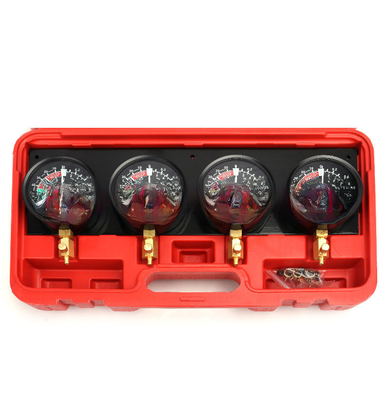 Motorcycle Carburetor Four Cylinder Synchronizer Vacuum Gauge for HVAC system - Image 4