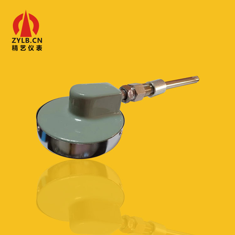 Radial Bimetal Thermometer with Weld Base WSS-411 (100mm Diameter, 0-50°C, L100mm Probe) for Industrial Temperature Measurement - Image 4