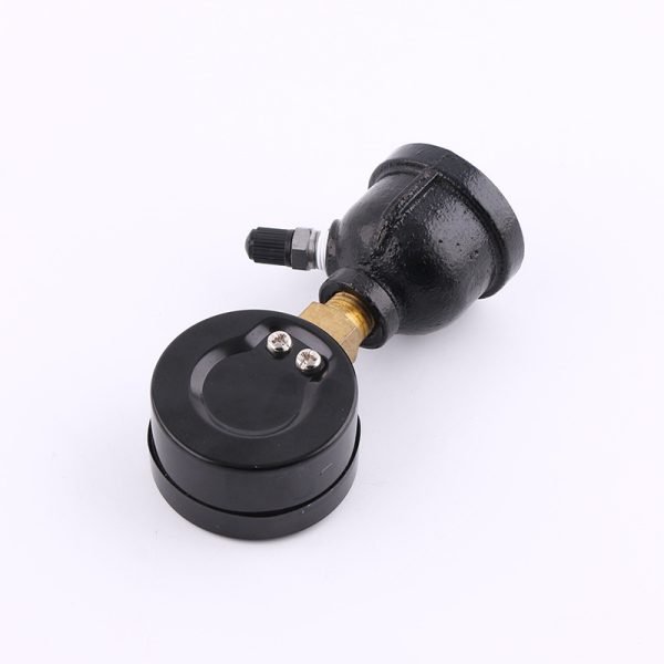 Black Iron Case Brass Joint Gas Pressure Gauge (2.0" / 50mm) - 0-15 PSI For Gas Pipeline Systems, Replaces YG3/4-23 - 이미지 4