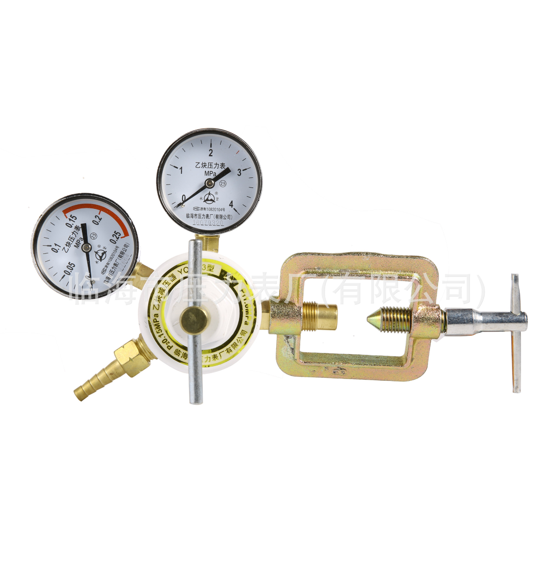 Oxygen Cylinder Pressure Reducer Flow Meter Regulator YX-11 with Pressure Gauge and Humidifier for Oxygen Inhaler - Image 5