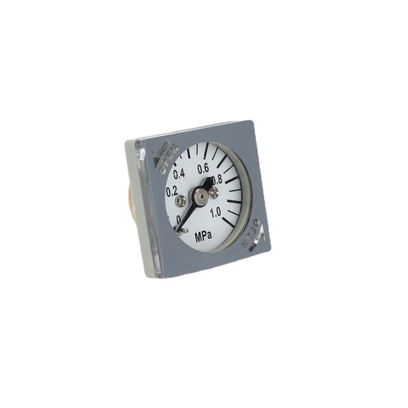 Embedded Square Pressure Gauge (Y30 Type, 0-1.0 MPa) for Pneumatic Regulating Valves, Replaces Y27-1 - Image 4