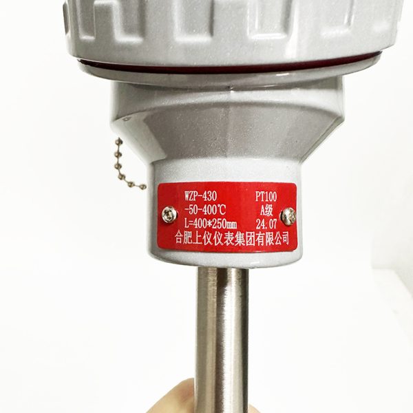 WZP-430 Armored Thermocouple K-Type Platinum RTD PT100 Temperature Sensor for HVAC Systems - Изображение 5