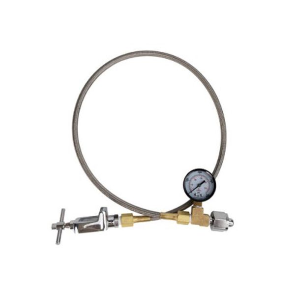 Stainless Steel High Pressure Oxygen Corrugated Hose with Three-Way External Thread 1 Meter for HVAC Oxygen Systems - 이미지 4
