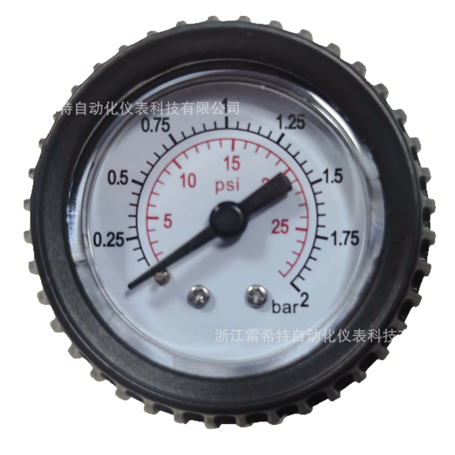 Yi-Lecht Air Pump Pressure Gauge (0-2 Bar, 0-30 PSI) for high-pressure applications, shock-proof, drop-resistant, suitable for car tire inflators - Image 5