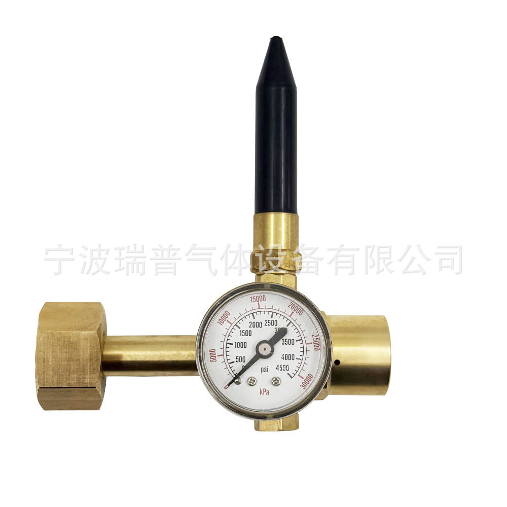 Professional G3/4 Helium & Hydrogen Gas Regulator with Gauge for Balloon Inflation - Durable Pressure Reducer Valve - Image 5