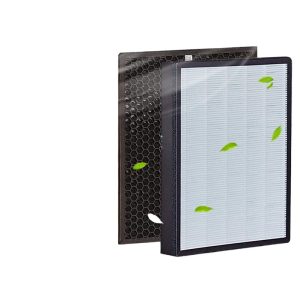 Air Purifier Filter for Philips AC3256 / AC3259 / AC4550 Models (Activated Carbon FY3432 + HEPA FY3433)