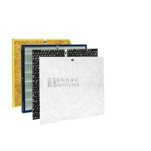 Replacement HEPA Air Purifier Filters for Rabbit Air A3 SPA-1000N Air Purifier, 4-Piece Set, Replaces Rabbit Air SPA-1000N Filters