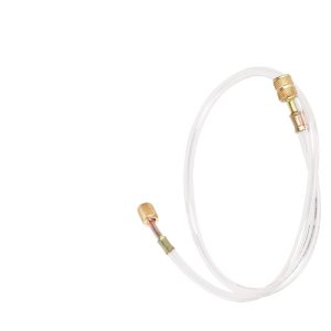 R22 Refrigerant Charging Hose (1.5m, Clear Tube) for HVAC Systems