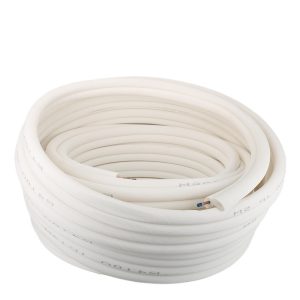 Embossed Insulated Copper Pipe Set (1-5P, Thickened) for HVAC Systems, Replaces Standard AC Line Sets