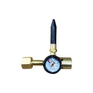 Helium Regulator Pressure Reducer for Balloons, CBM-B6 Model, 0-25 Measurement Range, All-Copper Construction, Made in Ningbo