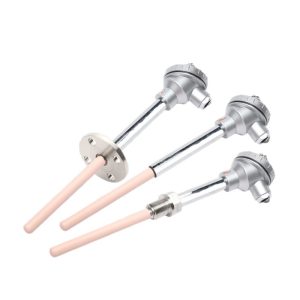 WRP-130 S/B/R Type Platinum Rhodium Thermocouple High Temperature Alumina Tube Temperature Sensor Customizable