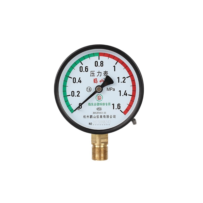 General Pressure Gauge Y100 (0-1.6MPa, 100mm Dial, 1.6 Accuracy) for Lindong Air Storage Tanks, Replaces 2012F453-33 - Image 5