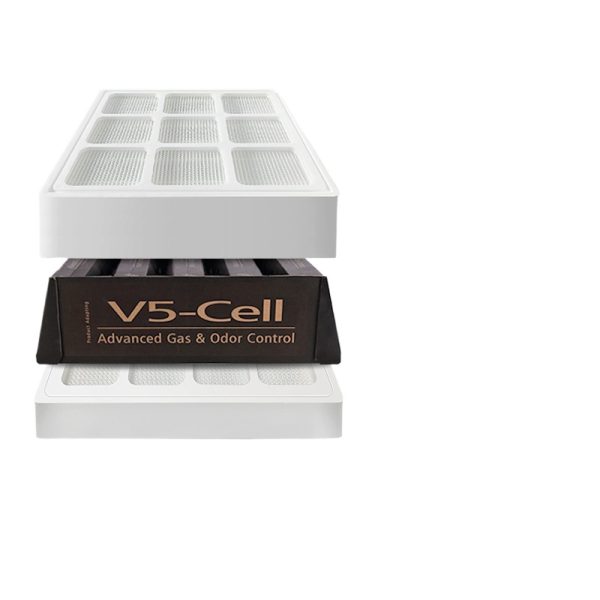 Replacement Air Purifier Filter Set (V5-Cell Advanced Gas & Odor Control) compatible with IQAir HealthPro 250