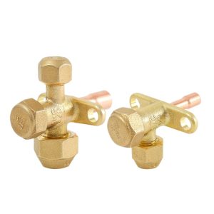 SANHUA SSV Series Brass Shut-Off Valve (SSV(C)-JA3GSH-95, SSV(S1)-JA3GSH-82, SSV(C)-A2GSHC-91, SSV(S1)-A2GSHC-81) for Split Air Conditioners and Heat Pumps