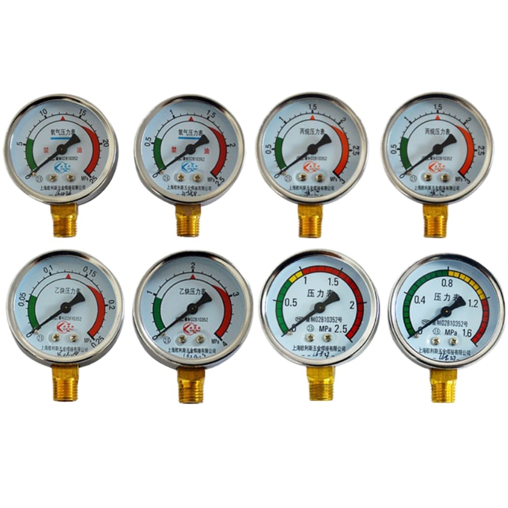 Replacement Pressure Gauge (0-2800 PSI, 0-400 kPa) for Propane, Oxygen, Acetylene, CO2, Argon Gas Regulators - Image 3
