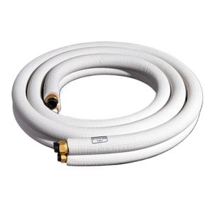 Copper AC Refrigeration Line Set (6.35mm OD and 12.7mm OD) PE Insulated for 2 Ton HVAC Systems