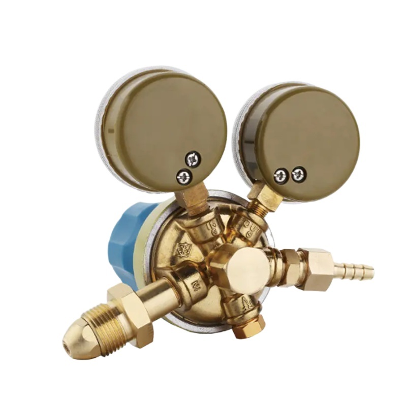 MEDIUM DUTY TANAKA Oxygen Regulator Welding Cutting Gauge with 0-4000 lb/in² Gauge and 0-350 lb/in² Gauge for Oxygen - Image 2