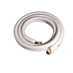 HVAC Pure Copper Refrigeration Line Set (6.35mm OD and 12.7mm OD, 0.6mm Wall) for Split System AC Units, 1.5-2P Compatibility, Universal