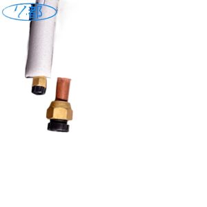 Commercial Refrigeration Copper Pipe (6.35x0.6 + 15.88x0.7) for Samsung Air Conditioners, 3M Pearl White