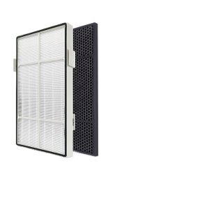 HEPA & Activated Carbon Air Purifier Filter Set (2-pack) for Amway Atmosphere Air Purifier (Thick 2-hole plug type)