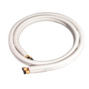 Universal Pure Copper Refrigeration Line Set (12.7*0.6+19.05*0.8) for 5P Home AC Units, Extra Thick, Anti-Aging, Flared Ends