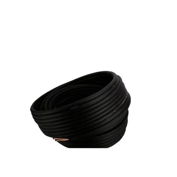 HVAC Copper Tube Kit for Split AC Units (30 Meters, Pure Copper, Black Insulation) for 1-5P Air Conditioners, Replacements for Standard Installation Line Set