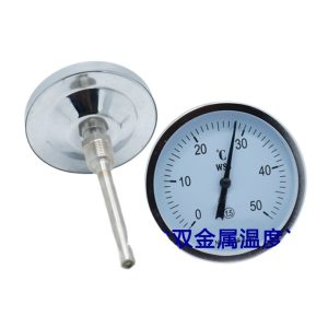 Axial Bimetal Thermometer WSSF-501 with 150mm Face Diameter by EWON for Industrial Temperature Measurement