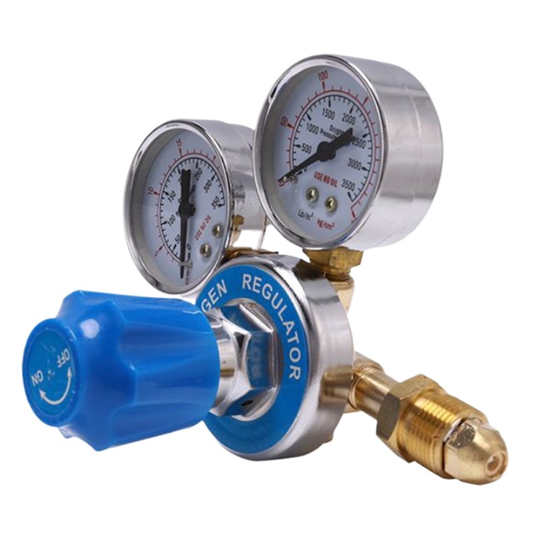 Oxygen Reducing Pressure Regulator (Input 2.5-25 MPa, Output 1.25 MPa) for Oxygen Gas Bottles for Industrial and Medical Applications - Image 3