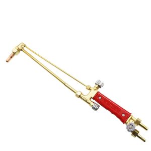 Full Copper Stainless Steel Cutting Torch (G01-30) for Oxygen Acetylene LPG Cutting, Stable Pressure Regulation