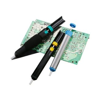 Automatic Desoldering Pump with Strong Suction and Heat Resistance for PCB Repair