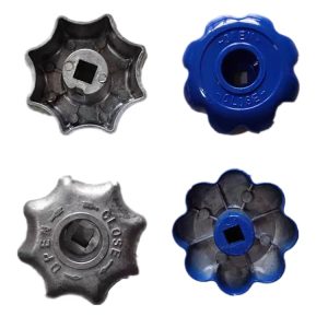 Valve Handwheel (8*8 Square Drive) for Oxygen, Nitrogen, Argon Gas Cylinders, Replaces PX-32A QF-2*15*4*Copper Valve Switch