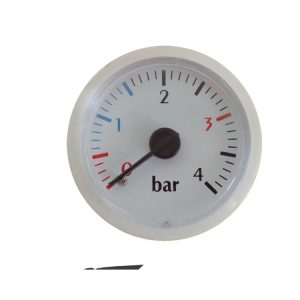 Capillary Hydrometer Wall-mounted Boiler Pressure Gauge with Capillary Tube Pressure Gauge Y37Z 4bar for Wall-mounted Boilers