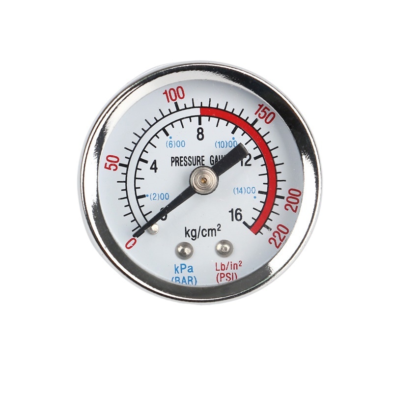 Ninexin Y40 Pressure Gauge (0-220 PSI, 41mm Dial) for water, air, oil, gas systems - Image 2