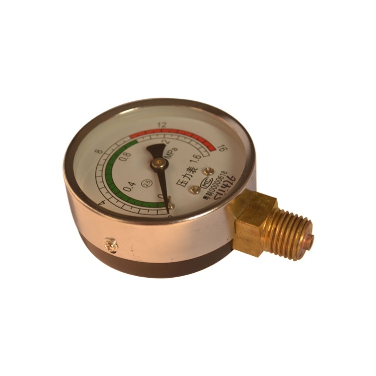 Factory Supply Air Compressor Pressure Gauge Y60 1.6MPa with Brass Connector for Air Tools - Image 2