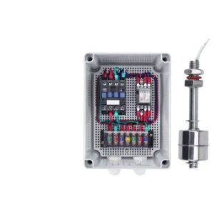 Stainless Steel Float Ball Control Box EDF-1602E (High/Low Alarm, Automatic Control, Water Supply/Drainage, Waterproof/Dustproof) for Water Pump Level Control System