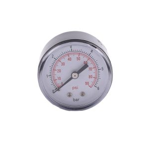 Radial Pressure Gauge 40mm ABS Case (0-6bar/psi) for HVAC Systems