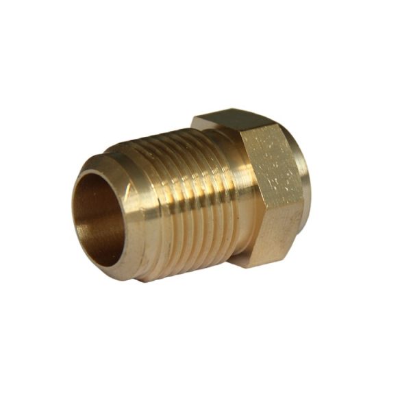Brass Air Conditioner Copper Tube Butt Connector (Welded Type) for HVAC and Refrigeration Systems - 이미지 2